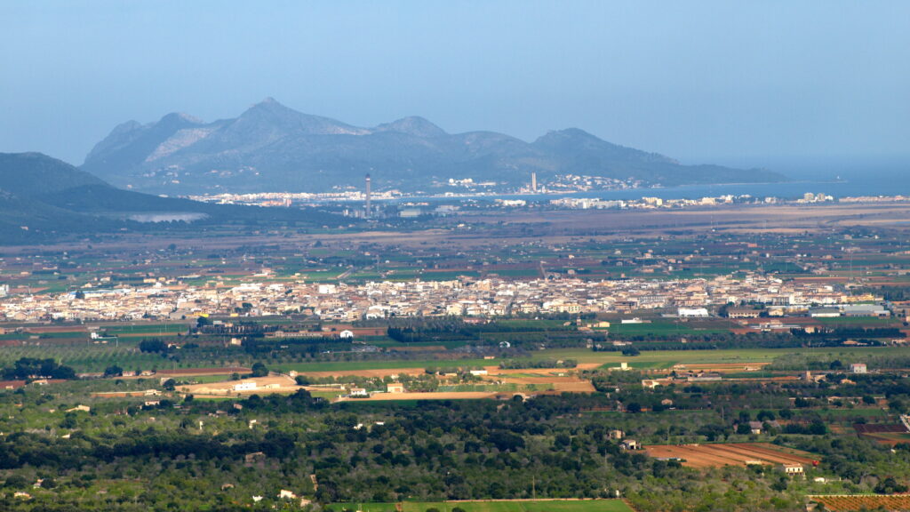 vista aerea sa pobla