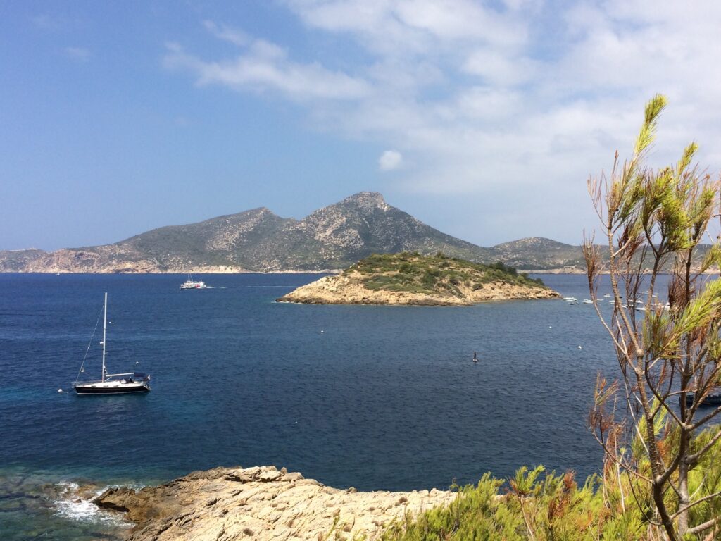 
boats in sant elm
