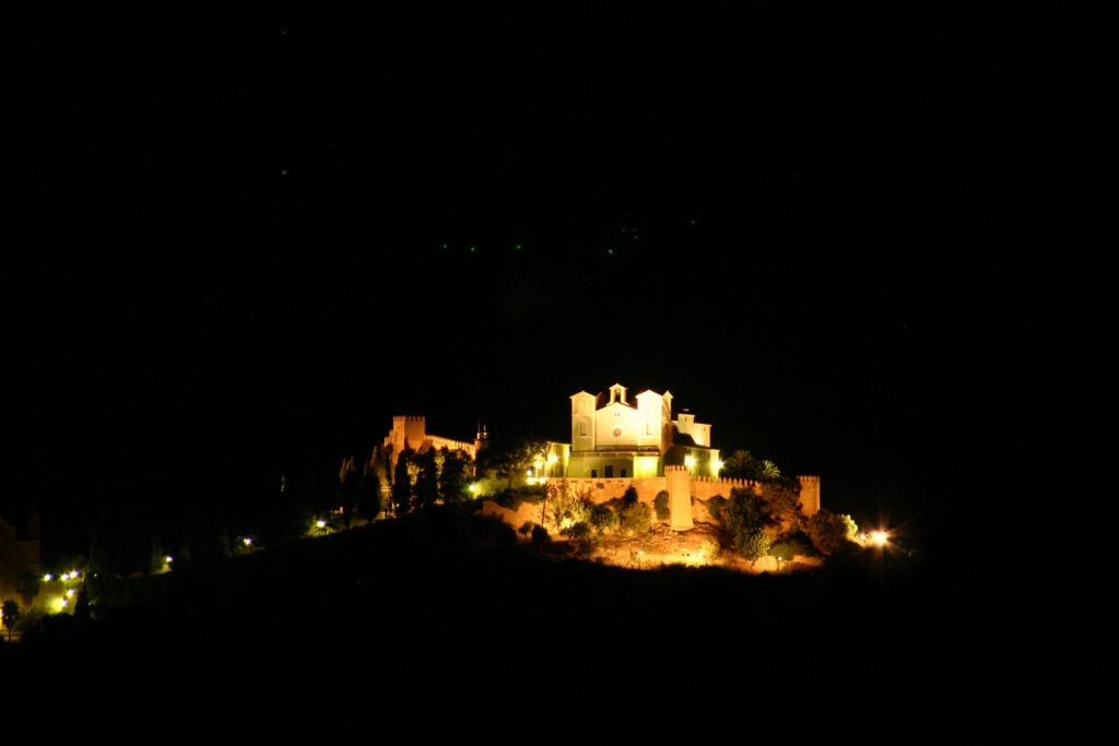 night-time image of arta