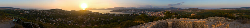vista panoramica de sa ponsa