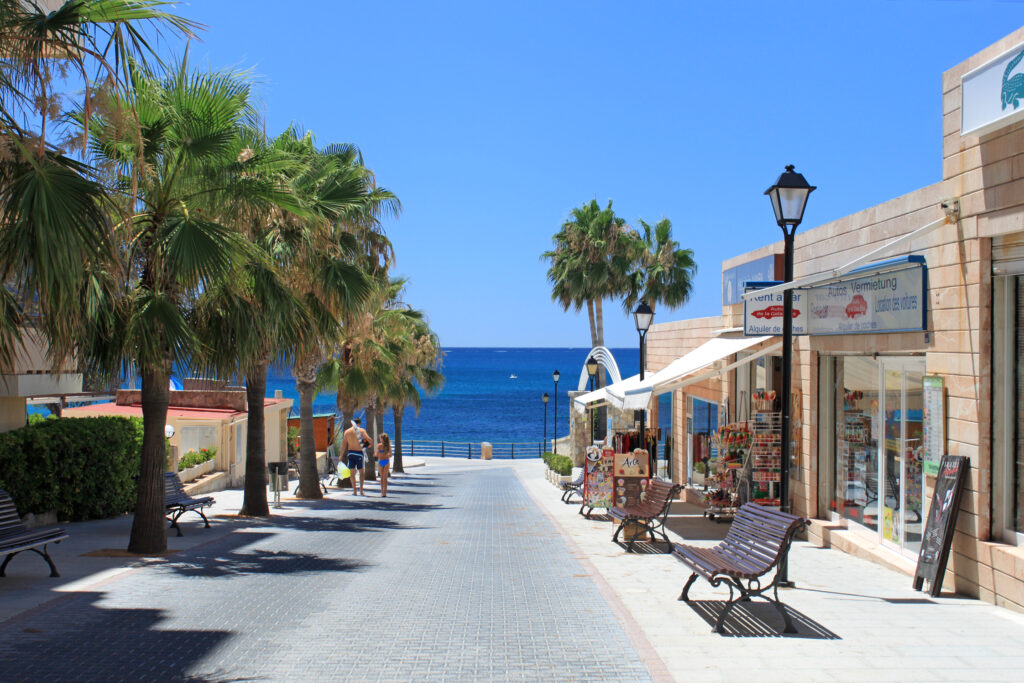 calle en camp de mar