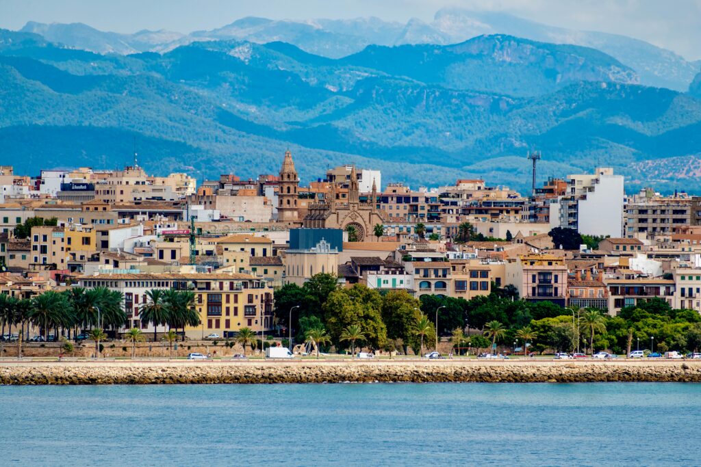 vista de la ciudad de sa ponsa