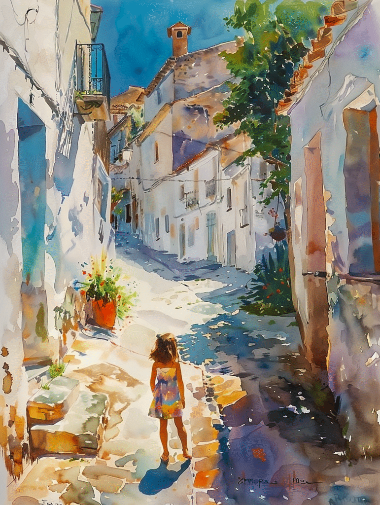 painting of moguer