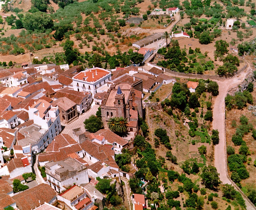 vista aerea de zufre