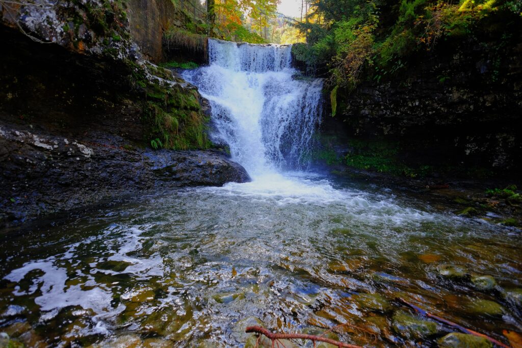 Sierra Cebollera waterfall