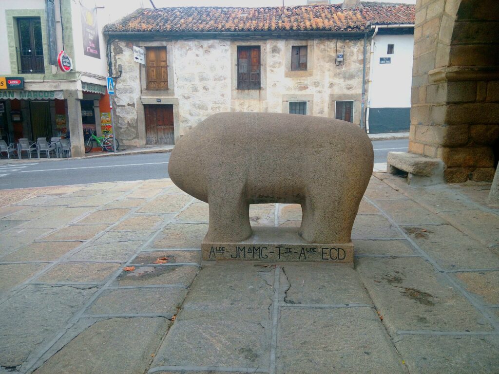 stone boar