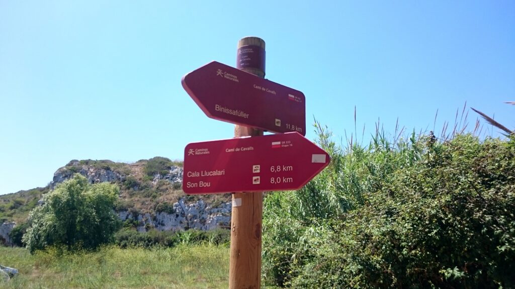 cartel playa de son bou