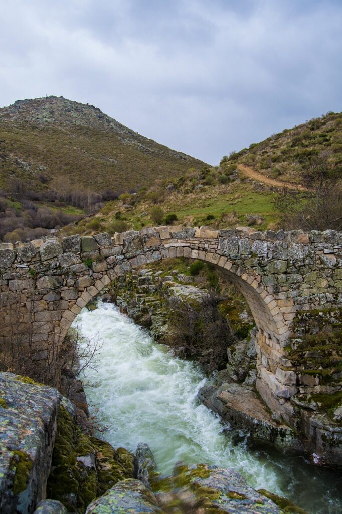 bridge over the Gredos mountains