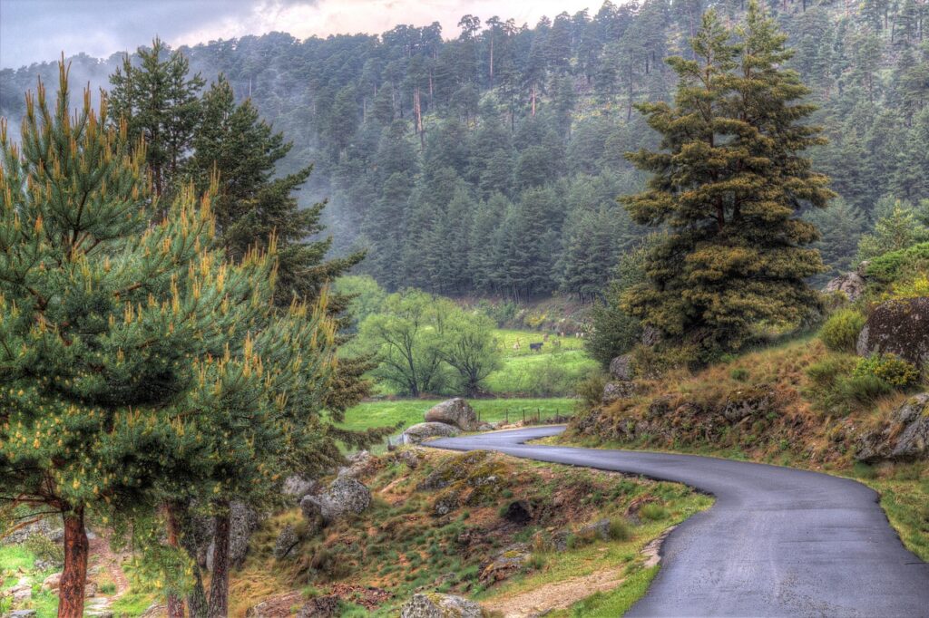 road to sierra de gredos