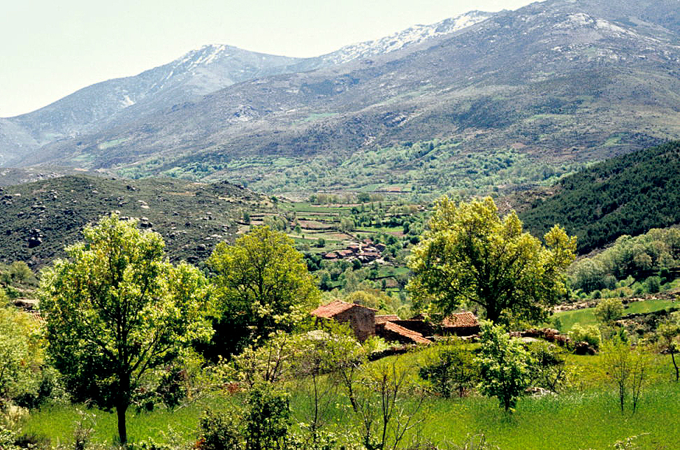 Burgohondo in the Sierra de Gredos