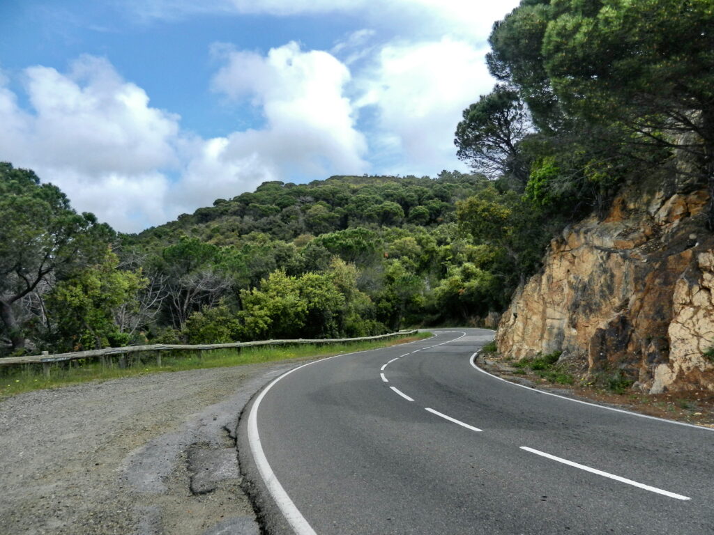 carretera costa brava