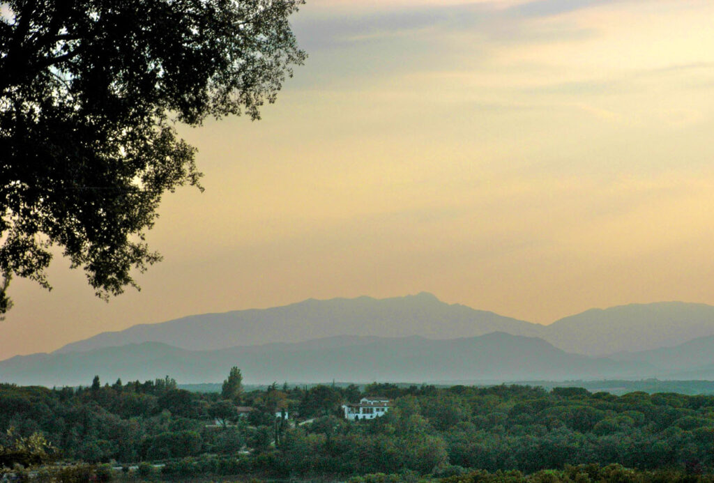 atardecer en cassa de la selva