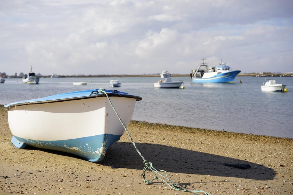 bote en isla cristina