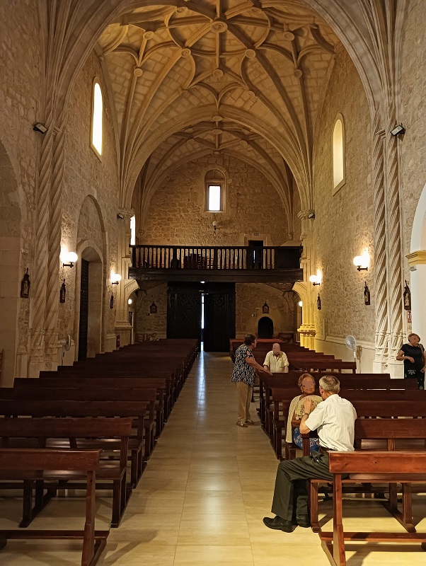 interior de la Iglesia Parroquial de San Martín de Tours