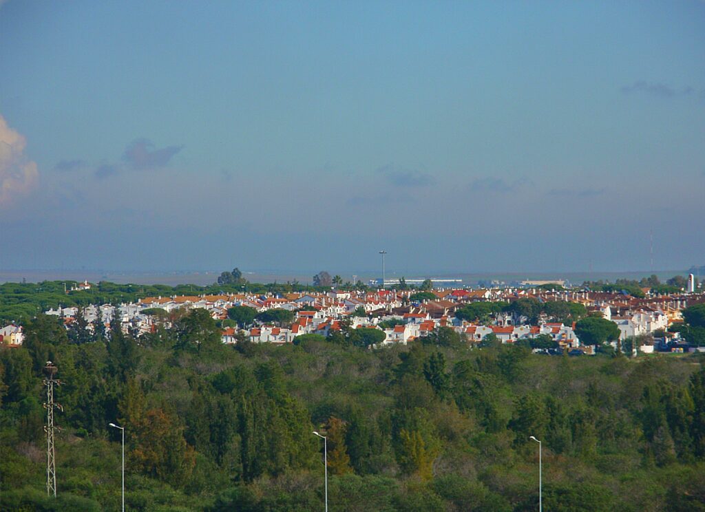 panoramic view of Aljaraque