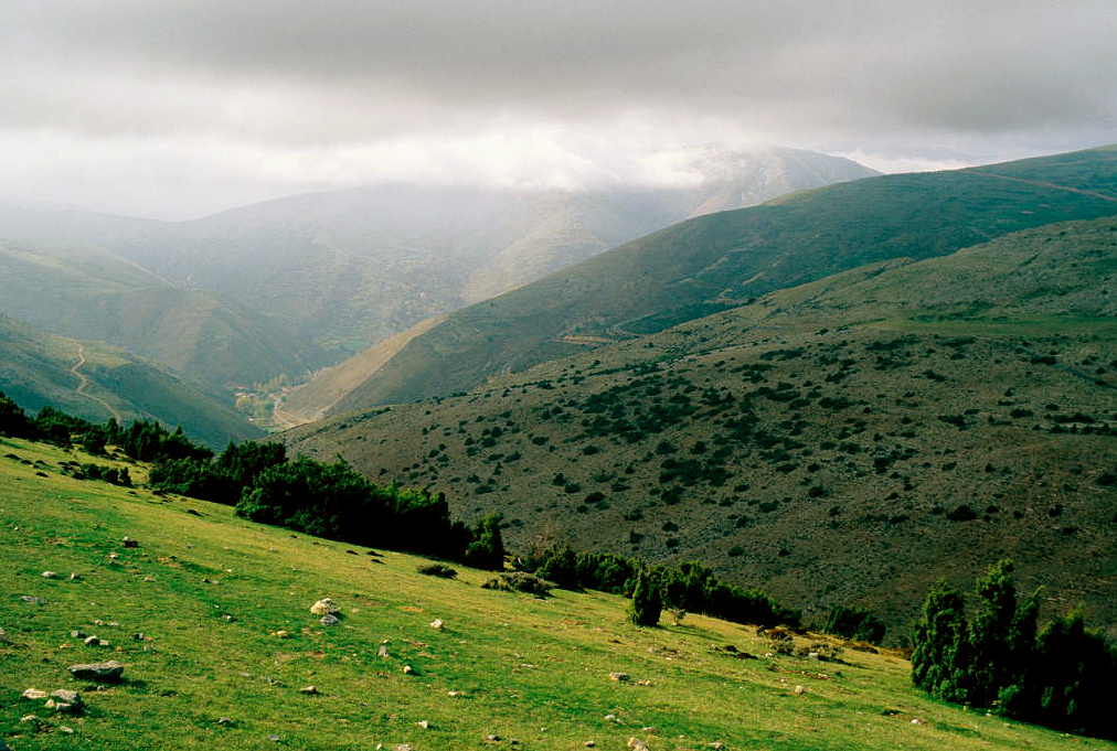 Cameros mountain range near El Rasillo