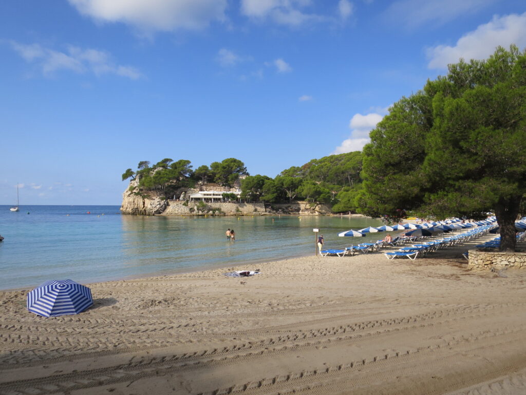 sun loungers cala galdana