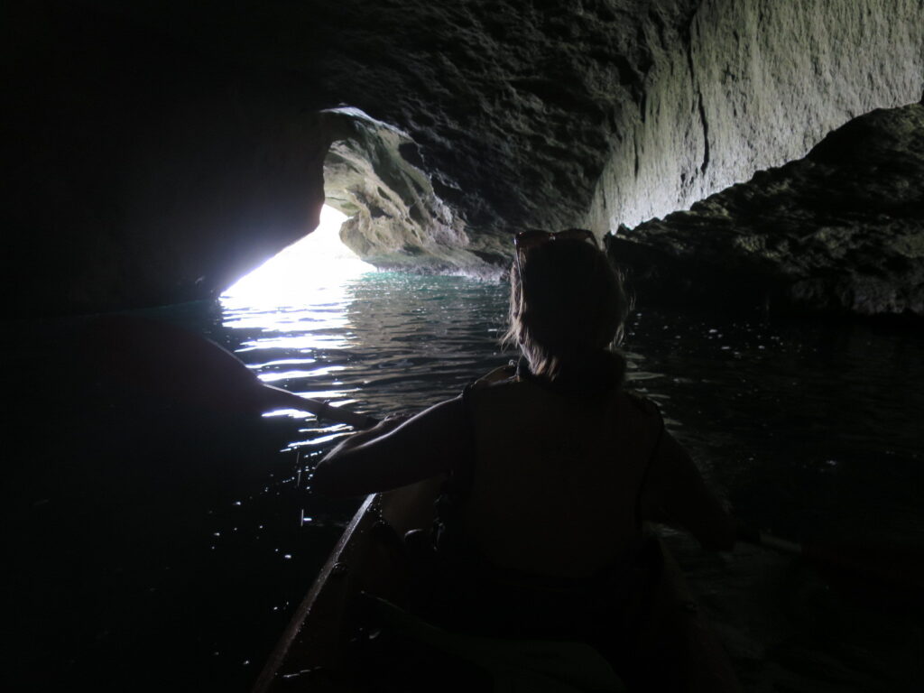 cave in Cala Galdana