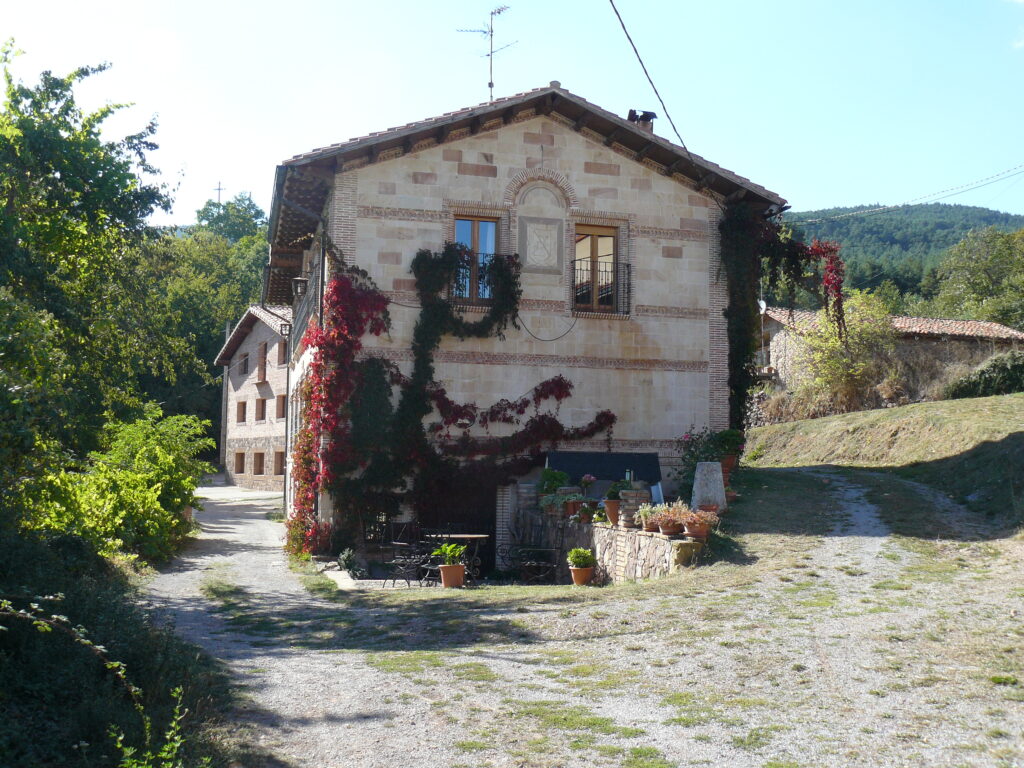 house covered in vegetation in El Rasillo