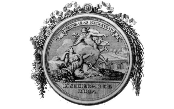 Coat of arms of the Riojan Society of Friends of the Countryside