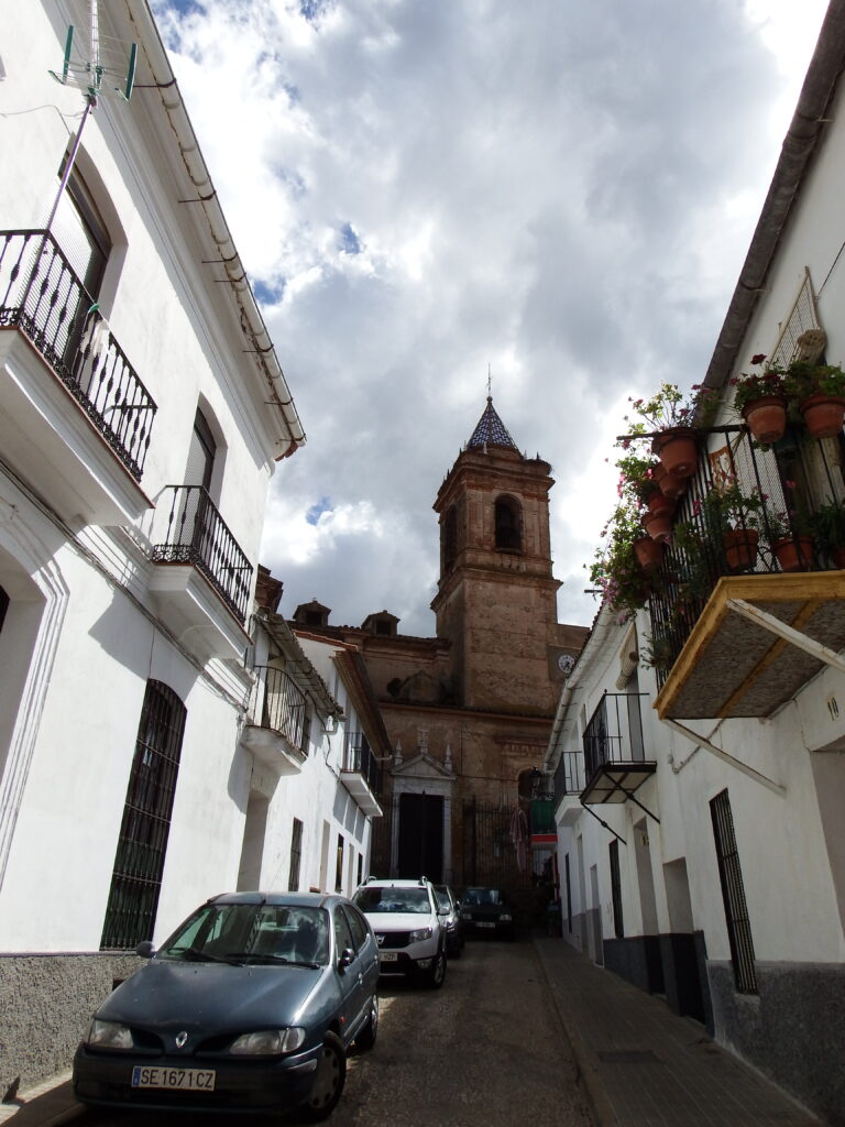 church street in Galaroza