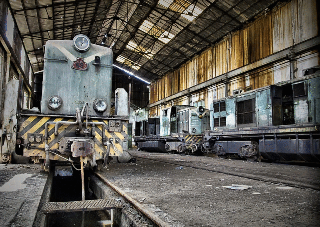 locomotives in Tharsis