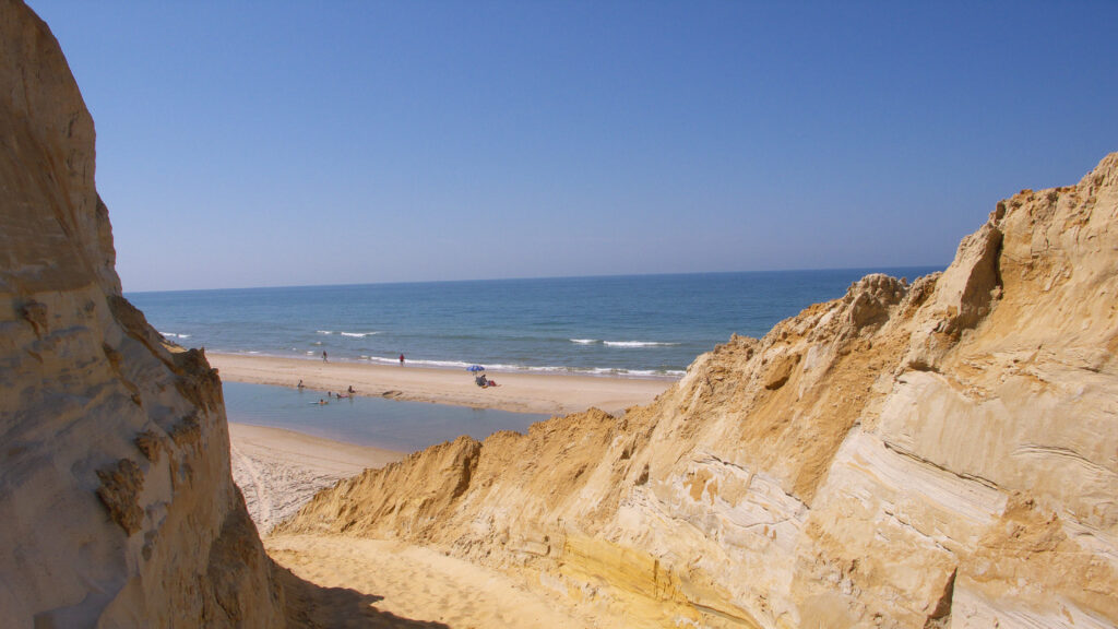 walk down to Mazagon beach