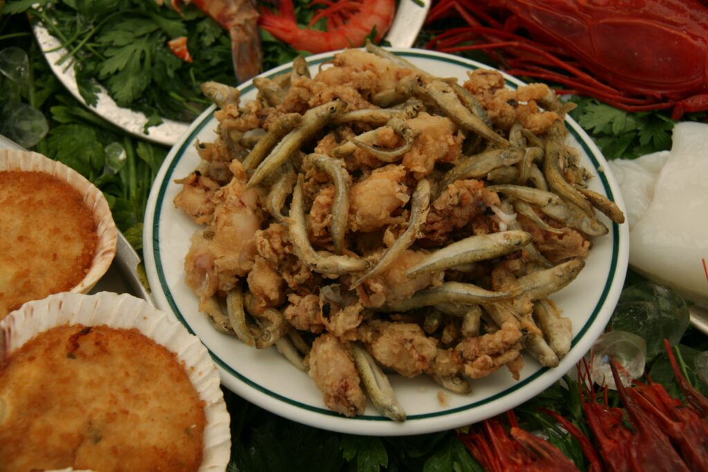 fried fish in Mazagón
