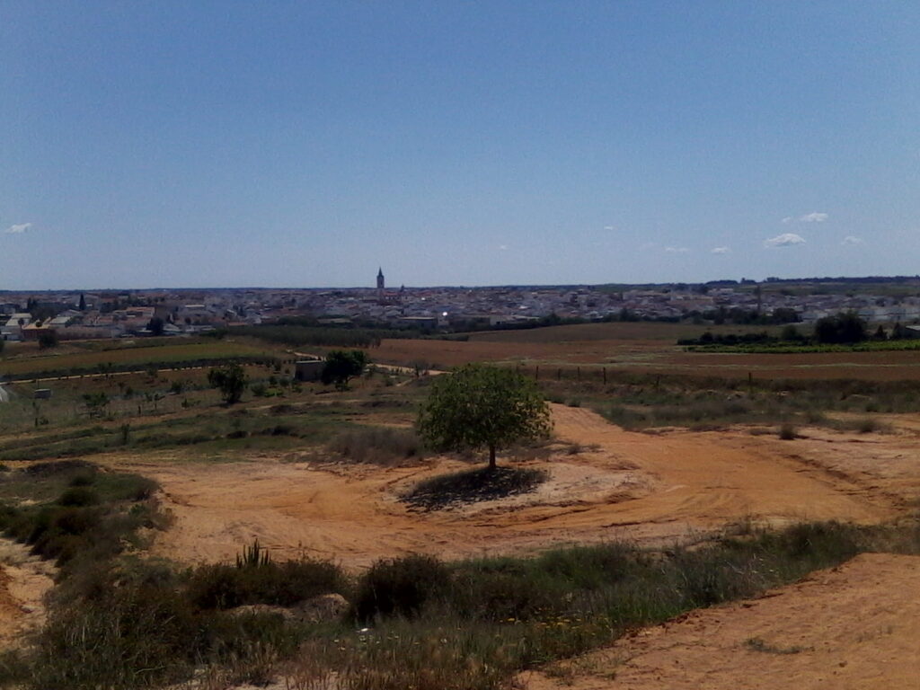 panoramic view of Rociana del Condado