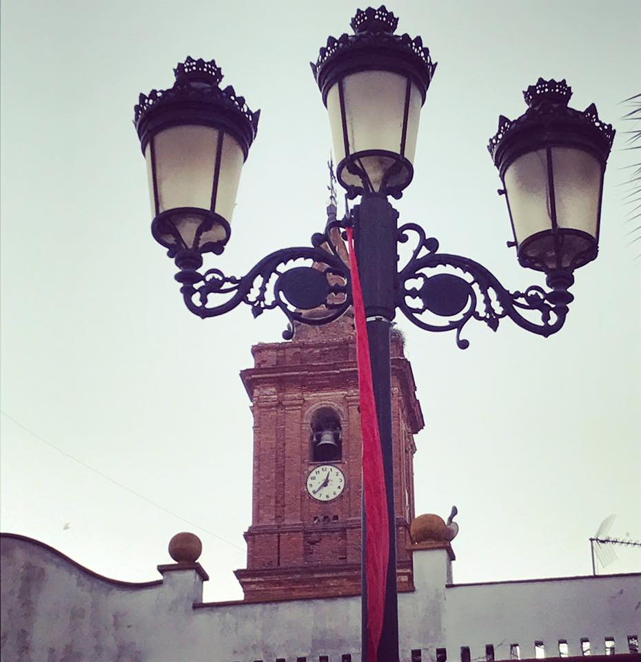 street lamp in Alosno