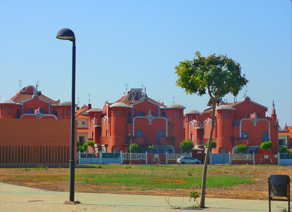 houses in the farmyards