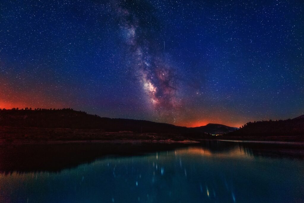 Starlight en el embalse de taibilla