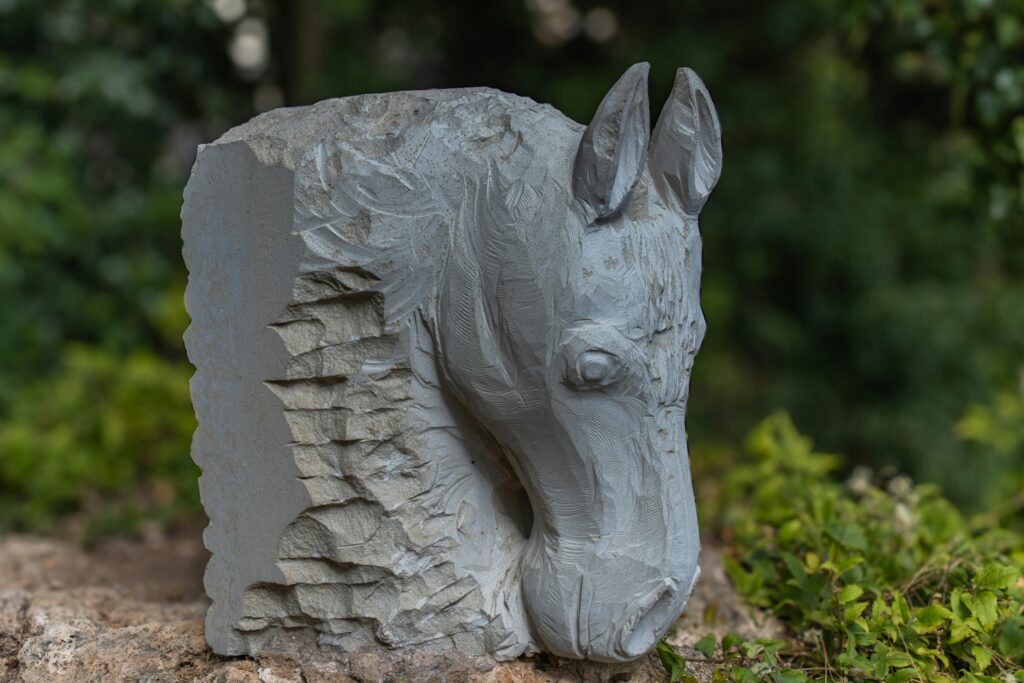 horse sculpture