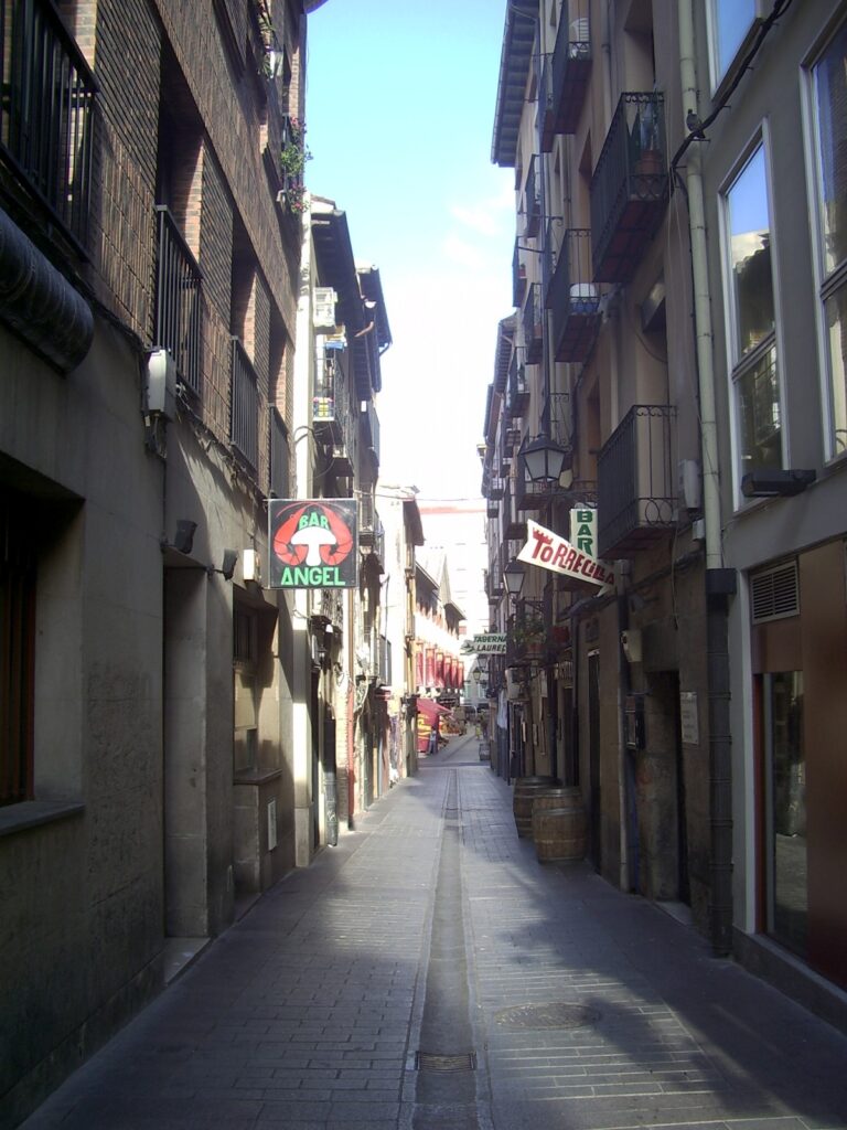 calle laurel en logroño