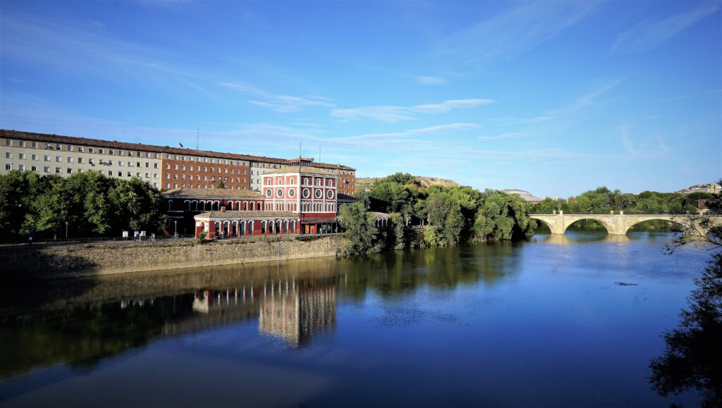 rio ebro en logroño