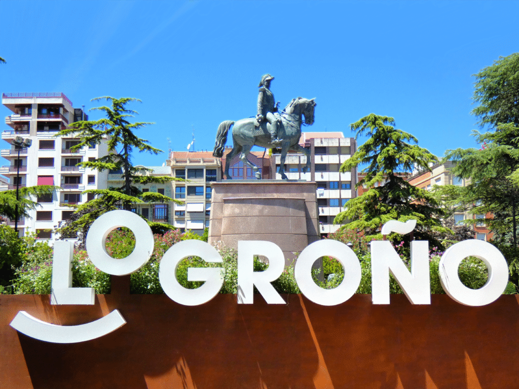 escultura de logroño