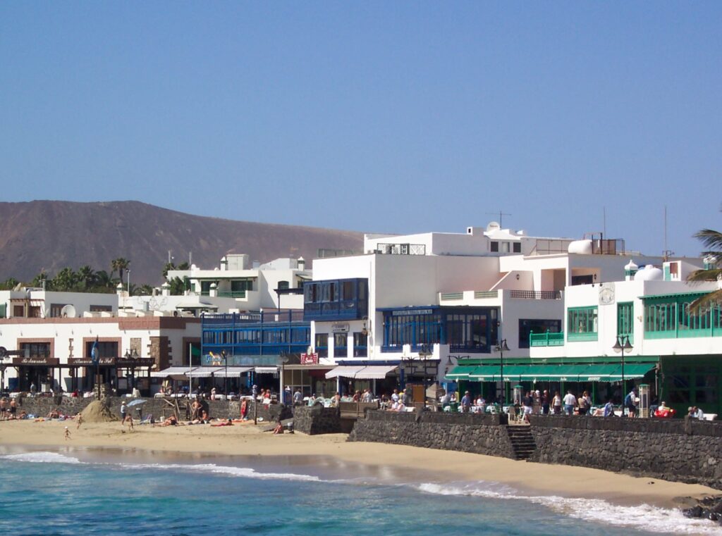 playa de playa blanca