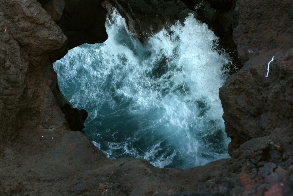 agujero en los hervideros