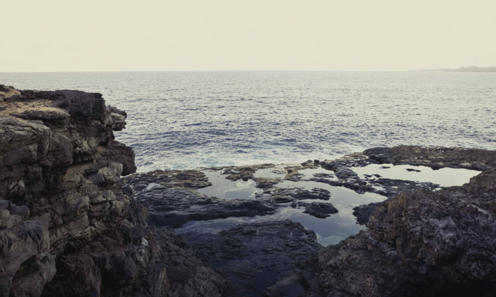 acantilado en los charcones