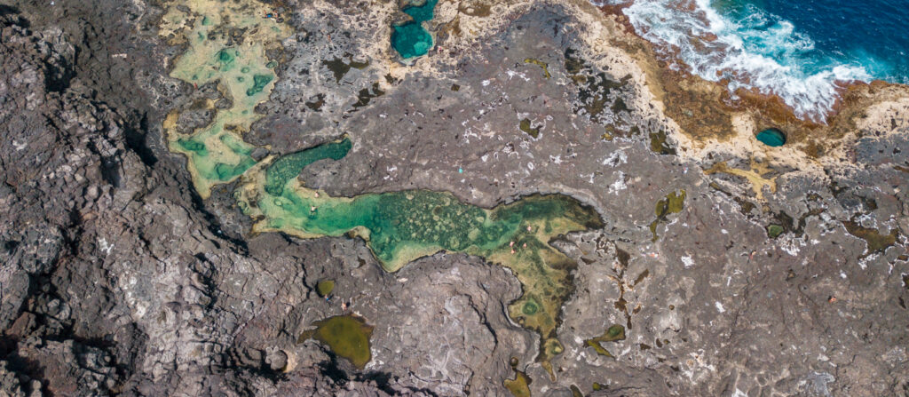 vista aérea los charcones