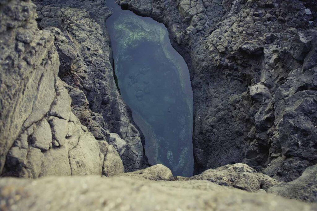 charca natural en lanzarote