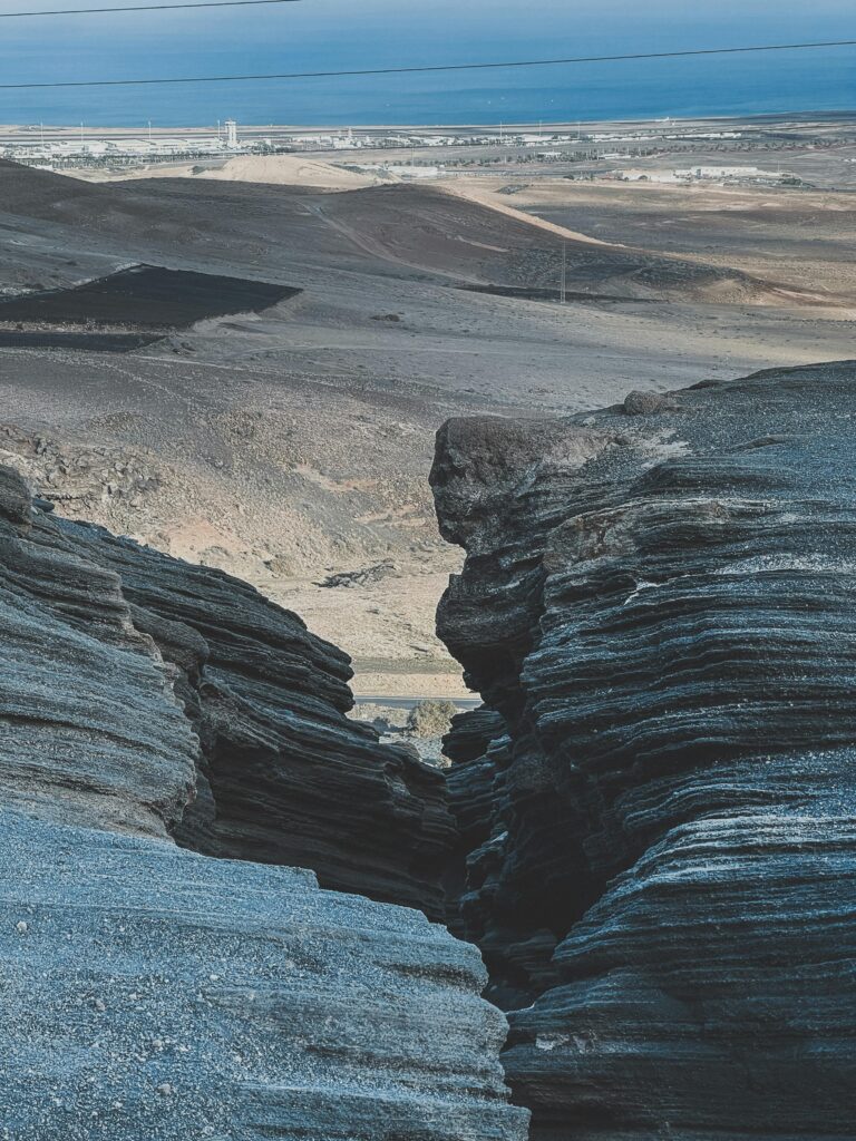 vistas panoramicas desde las grietas