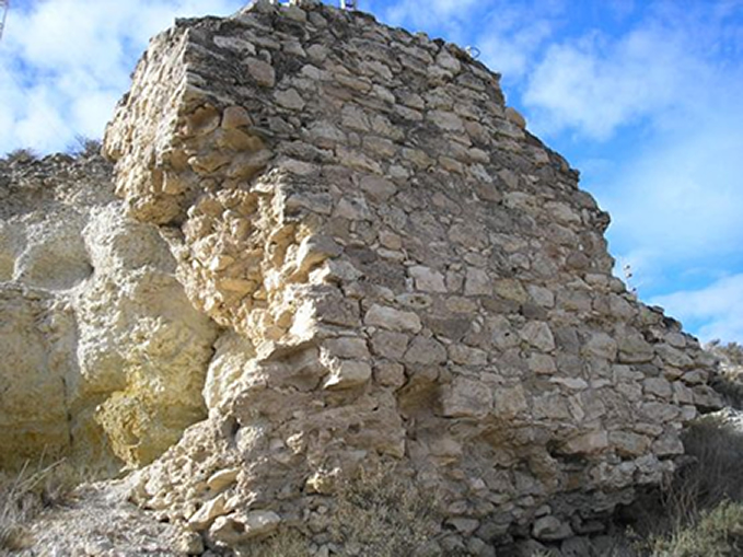 restos del castillo de albox