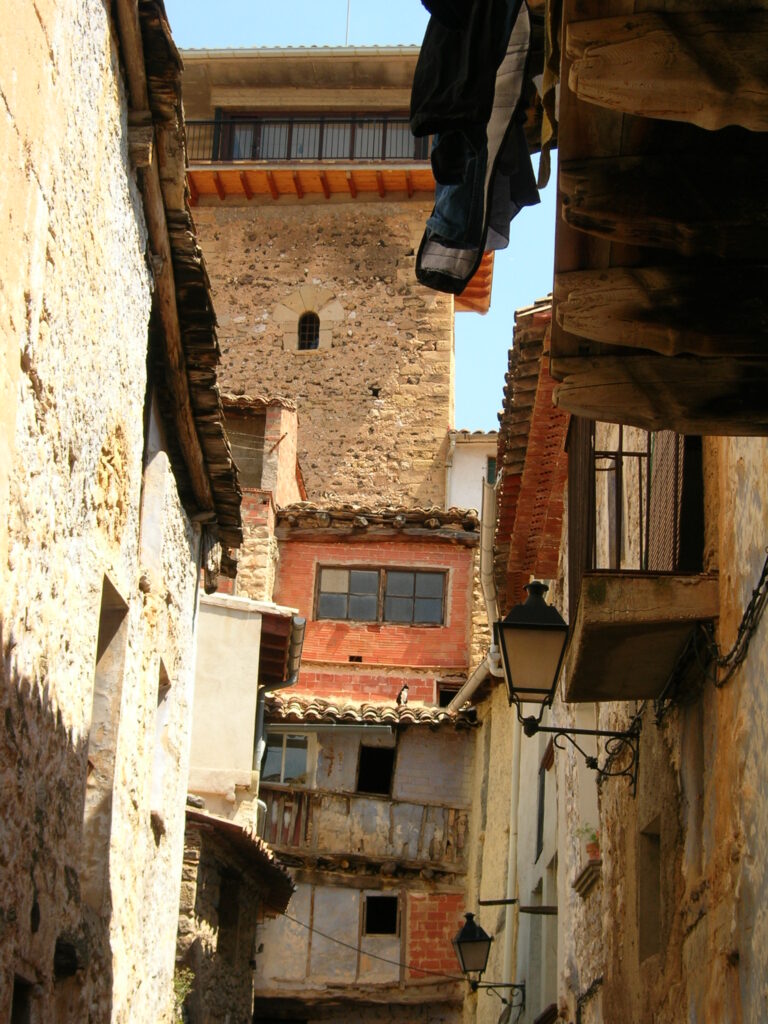 casco historico fuentespalda