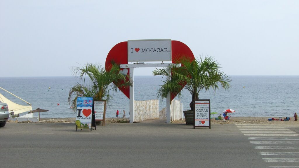 cartel de i love mojacar