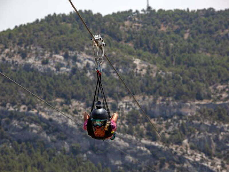 tirolina de fuentespalda